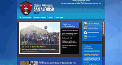 Desktop Screenshot of colegiosanalfonso.org.ar